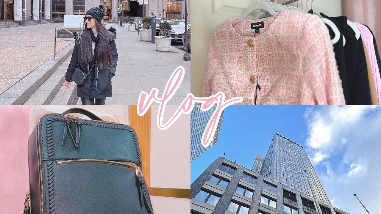 NEW JOB PREP, WORKWEAR HAUL, + MY FIRST DAY | FINANCIAL SERVICES LAW
