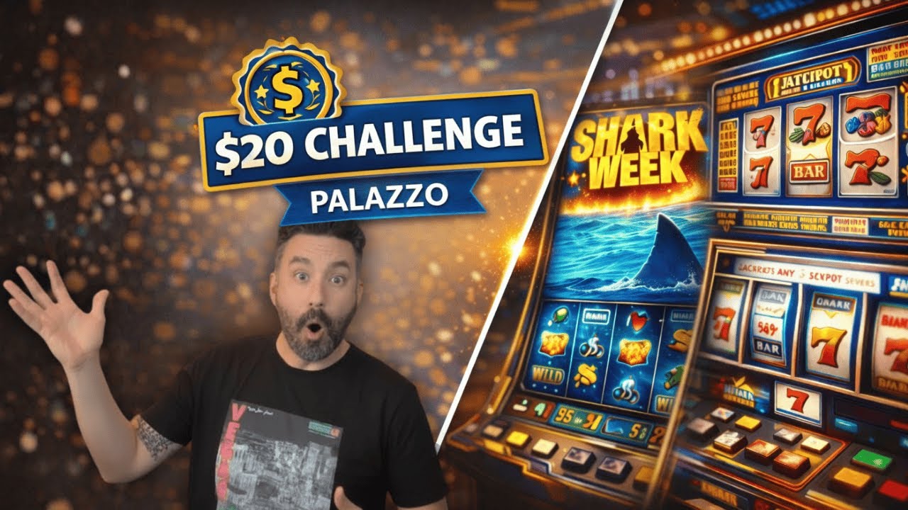 This $20 Palazzo Slot Machine Challenge Got WEIRD FAST