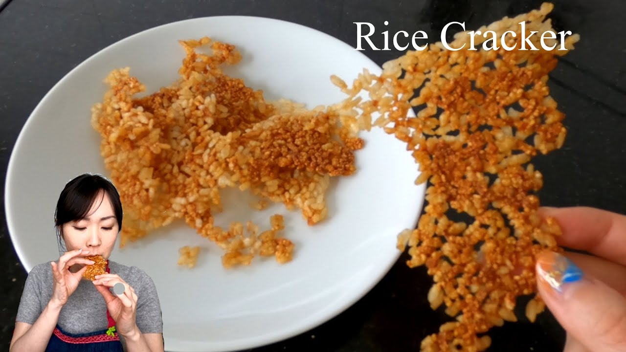 【Rice Cracker (Soy Sauce Taste)】Super Easy and Tasty Japanese Snack! Crunchy and Crispy!
