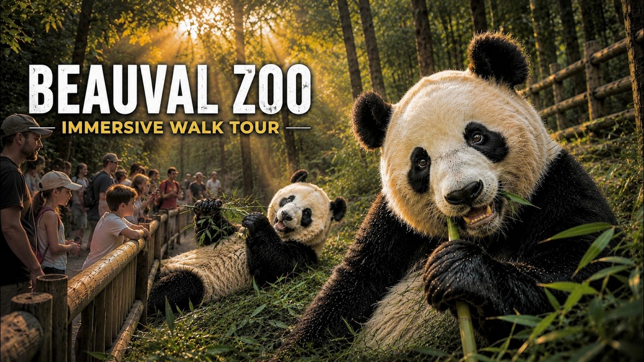 4K HDR | Europe&rsquo;s Best Zoo 2026 | ZooParc de Beauval 🇫🇷 | Full Walking Tour