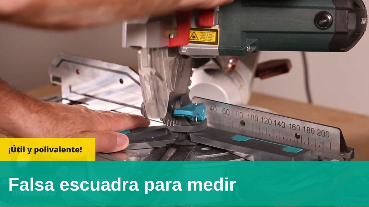 Falsa escuadra para sierras ingletadoras de wolfcraft &iexcl;&Uacute;til y polivalente!
