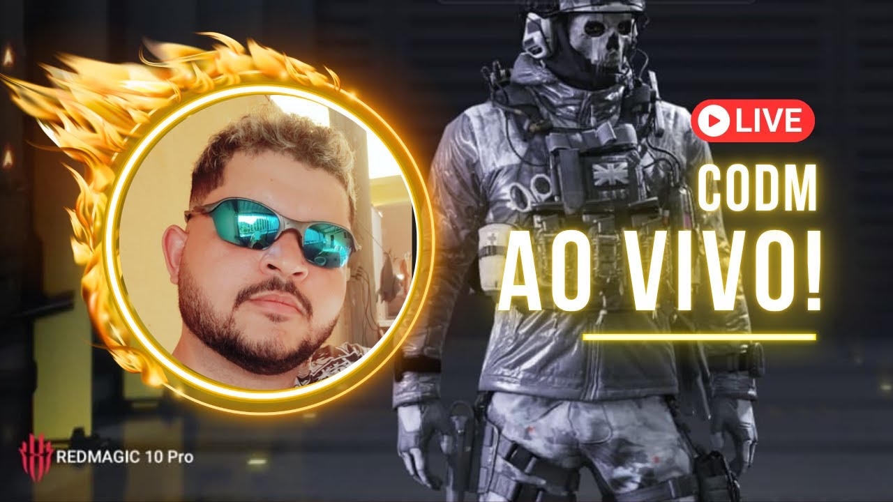 ESTAMOS AO VIVO 🔥 JOGANDO COD MOBILE A 145 FPS (RTMP, 4K)