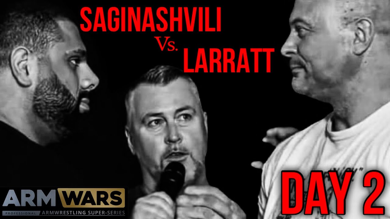 DEVON LARRATT Vs. LEVAN SAGINASHVILI - THE ARM WARS TEAM IN DUBAI - DAY 2