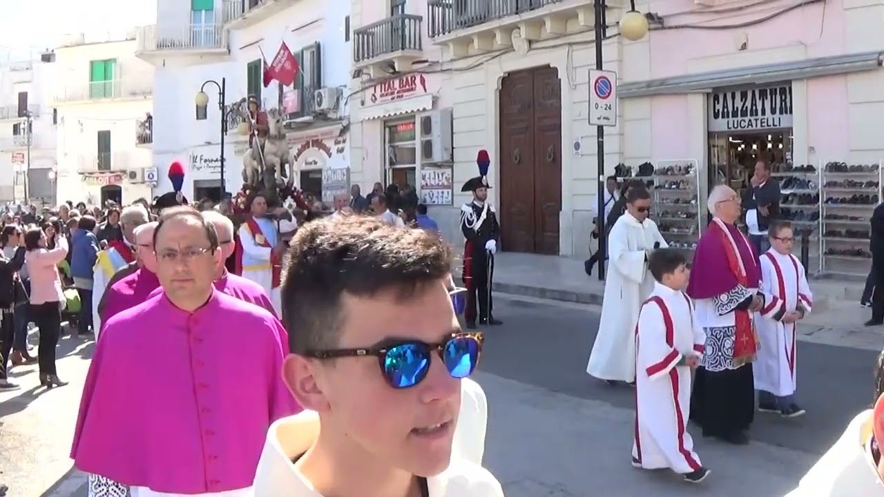vieste aprile 2017 processione festa di san giorgio