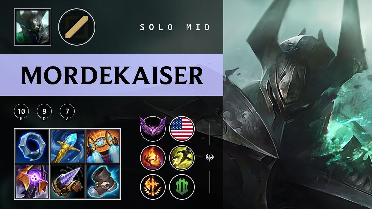 Mordekaiser Mid vs Irelia - NA Master Patch 25.24