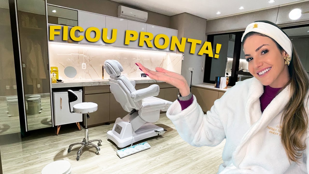 Um tour pela minha nova Clínica de Estética!