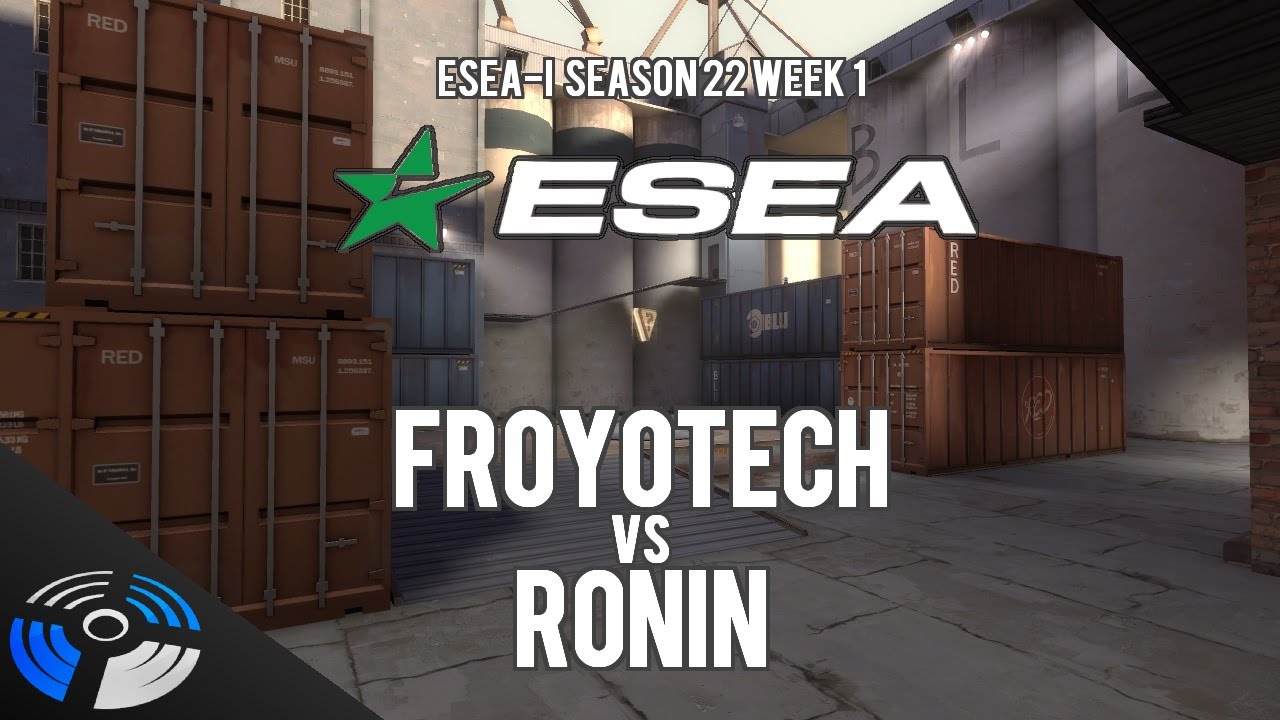 (2016) ESEA-Invite TF2 6v6 Season 22 Week 1: froyotech vs. RONIN