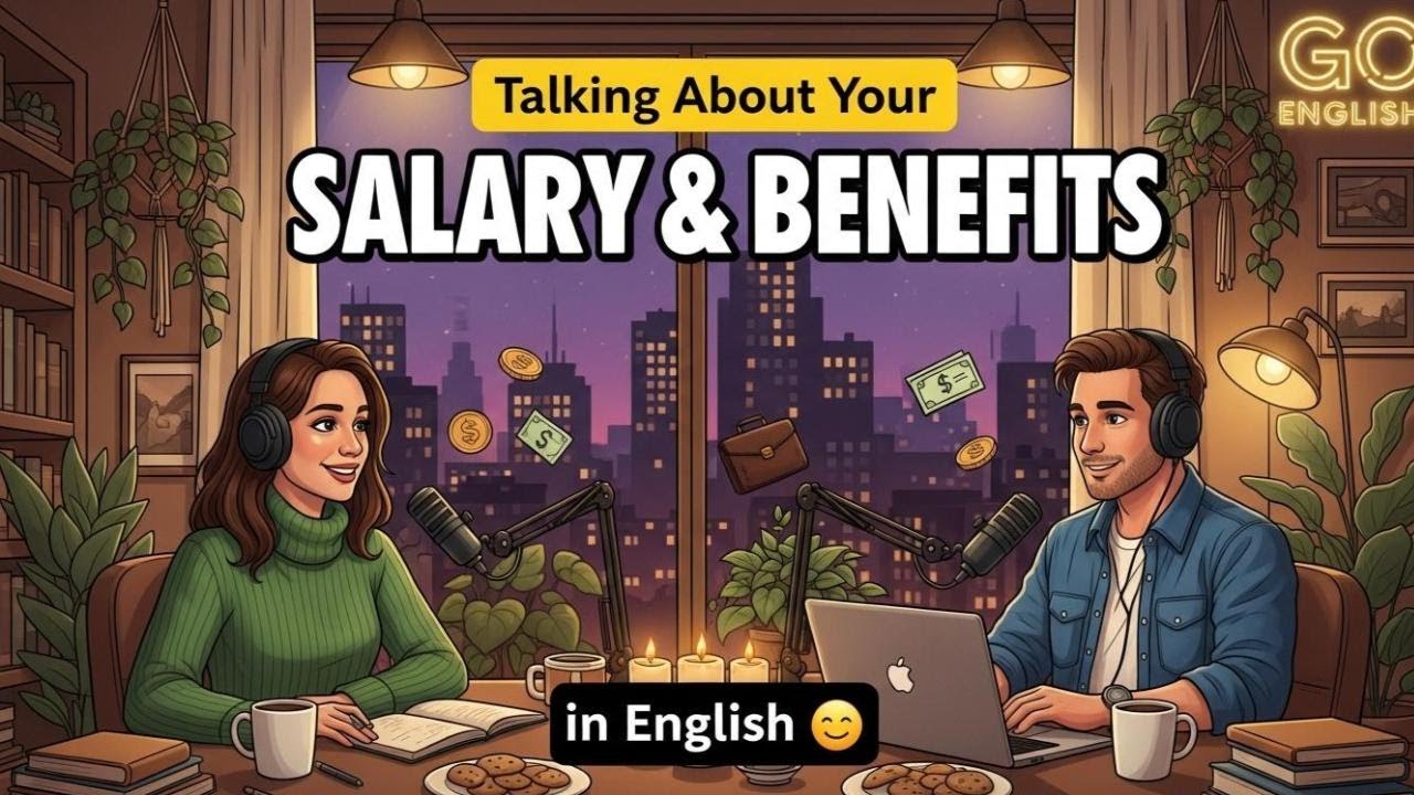 Talking About Your Salary & Benefits in English 💰 | Workplace Money Conversations Made Easy