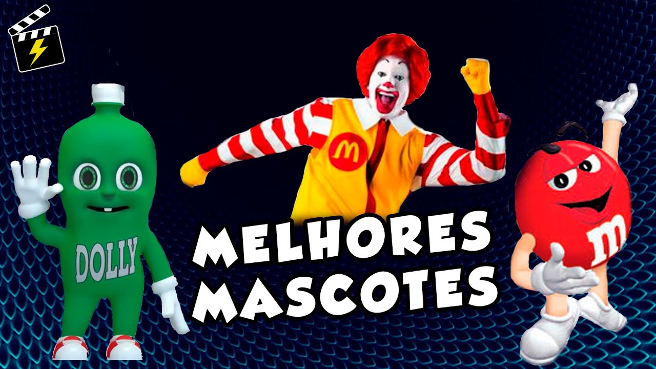 OS 8 MELHORES MASCOTES das MARCAS