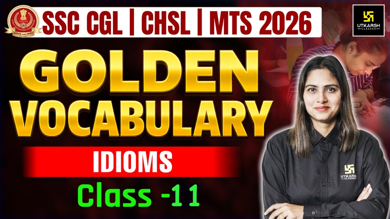 Vocabulary for SSC Exams 2026 | #11 | CGL / CHSL / MTS | Synonyms & Antonyms | Pratibha Maam