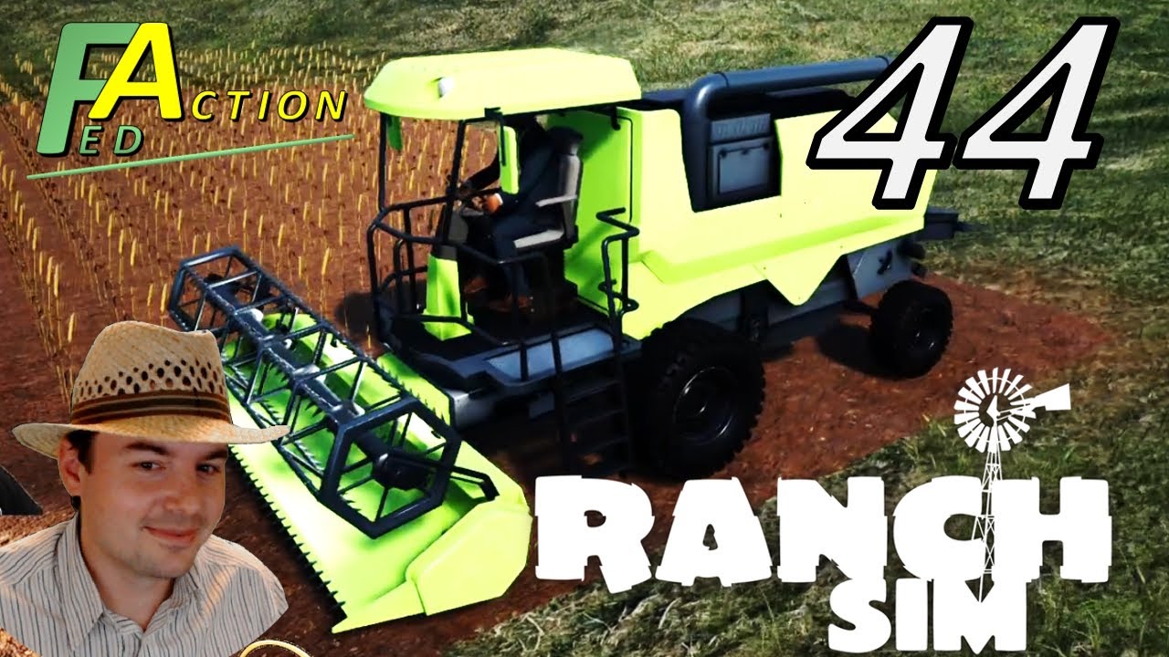 Ranch Simulator 44 Weizen dreschen im #RanchSimulator #BauernhofSimulator #Multiplayer #deutsch