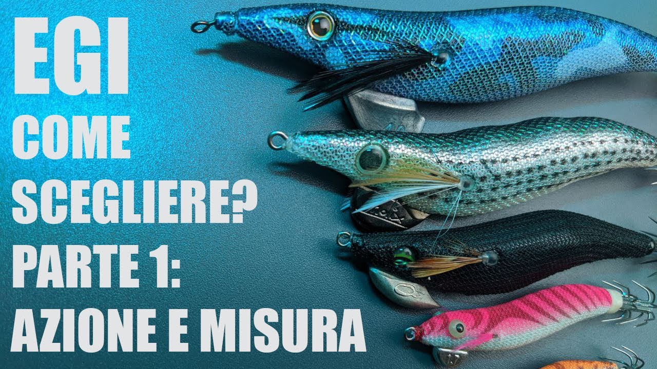 EGING: COME SCEGLIERE LE TOTANARE? PARTE 1: MISURE PESI ED AZIONI