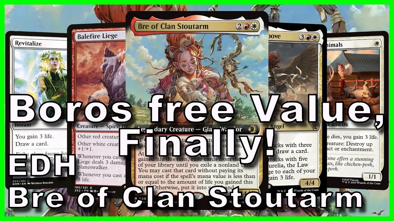 Обзор колоды Bre of Clan Stoutarm для EDH | Magic: The Gathering