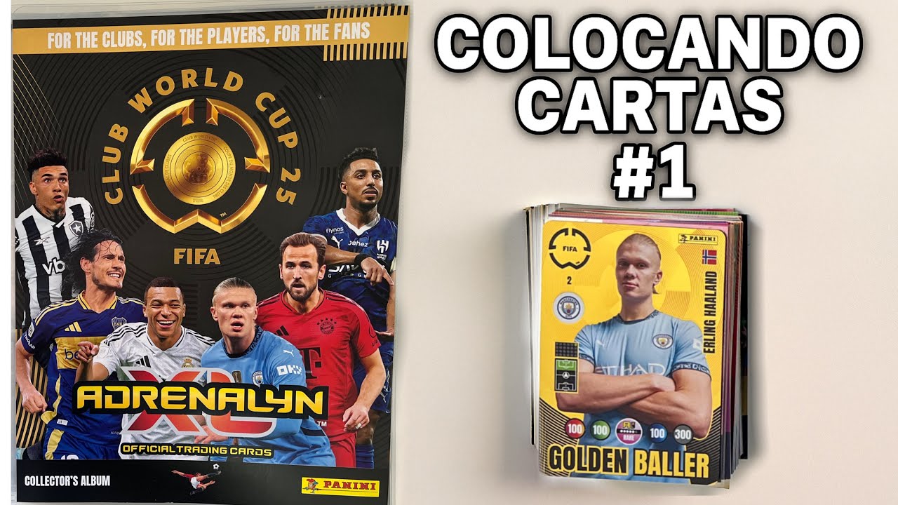 COLOCANDO CARTAS de ADRENALYN XL MUNDIAL DE CLUBES!!! #1