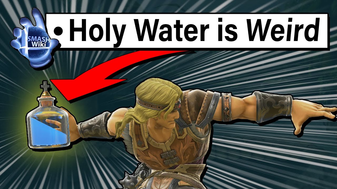 The WEIRD Way that Holy Water Works — Smash Ultimate Wiki Trivia