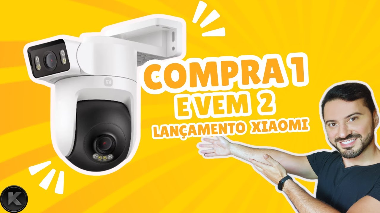 Câmera Externa Xiaomi CW500 – Imagem Surpreendente e Alta Tecnologia!