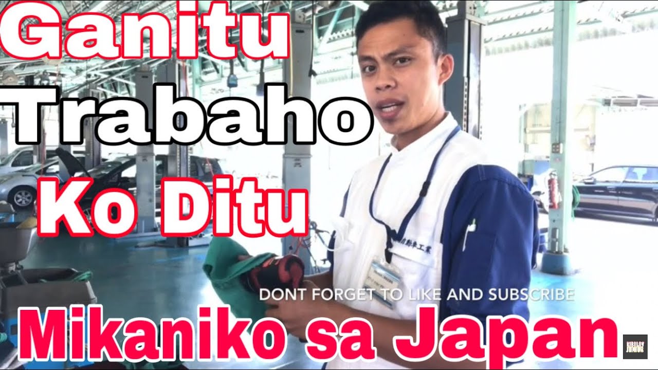 GANITU ANG TRABAHO NG MIKANIKONG PINOY SA JAPAN