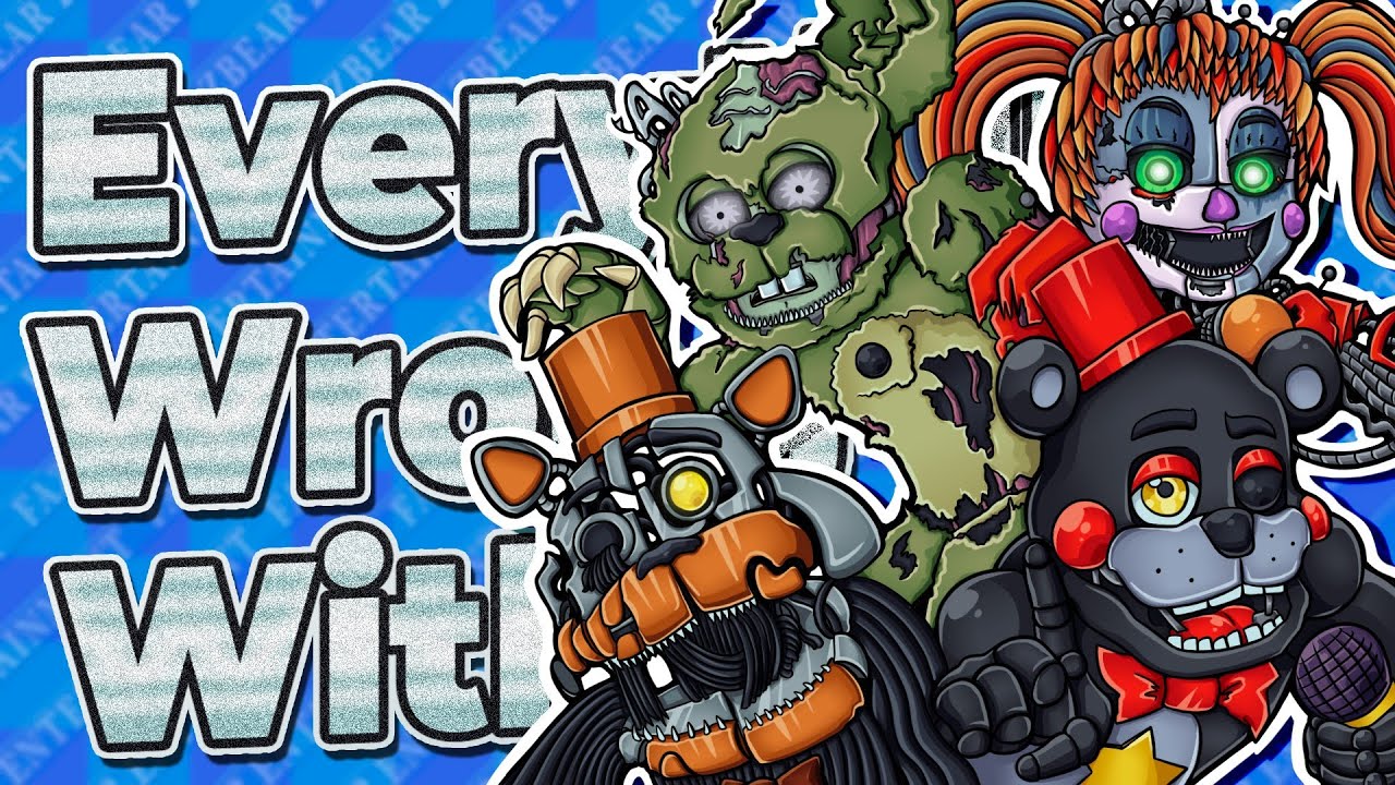Everything Wrong With Freddy Fazbear's Pizzeria Simulator in Almost 23 Minutes