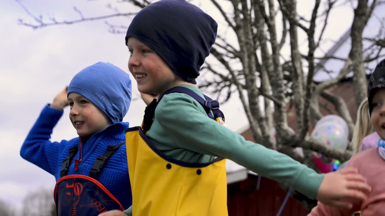 God sommer fra helsestasjonen og barna i Løten!