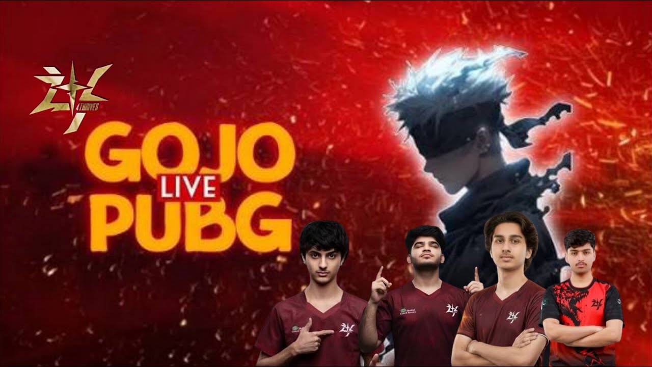 4T_GOJO IS LIVE APKA FAVORITE TEAM KI SAT #4T