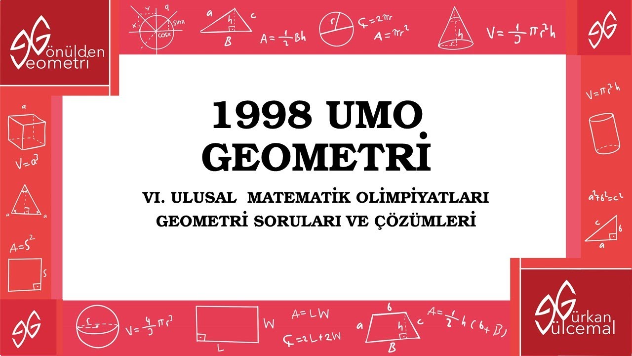 GEOMETRİ - OLİMPİYAT -1998 UMO GEOMETRİ