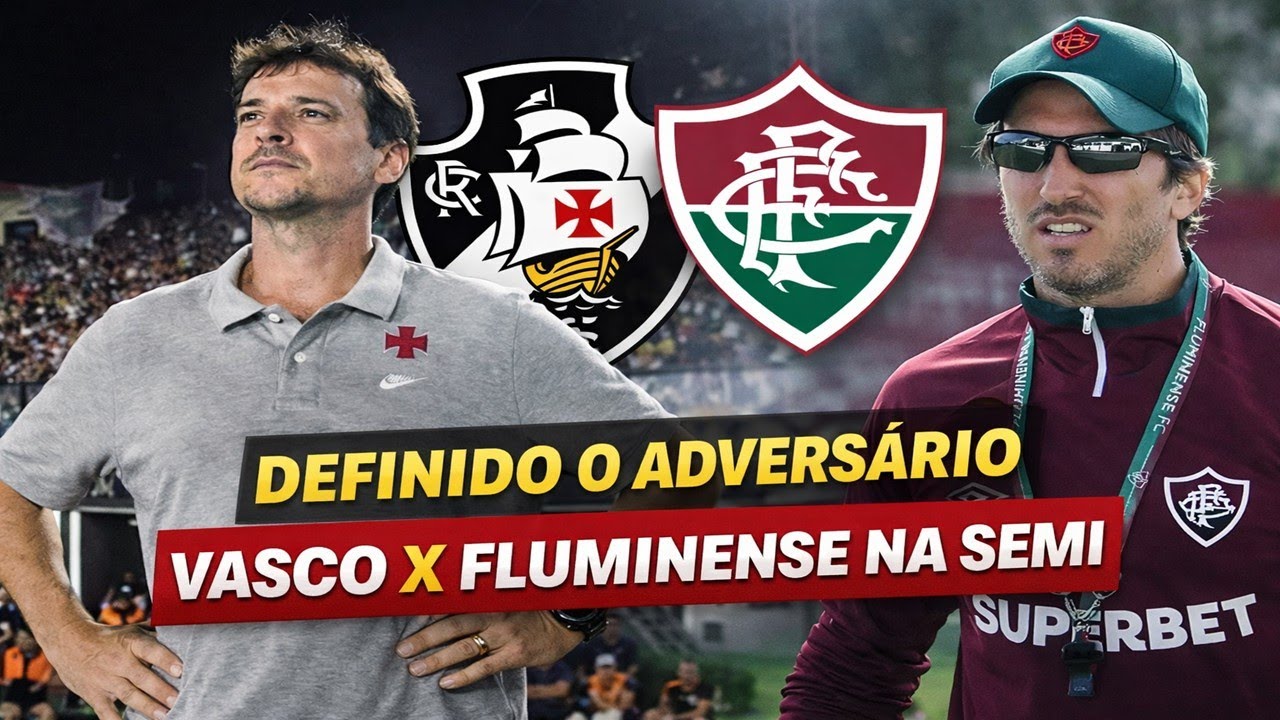 VAMOS DE CLÁSSICO! VASCO VAI ENCARAR O FLUMINENSE POR UMA VAGA NA DECISÃO DO CARIOCA. VAMOS DE LIVE!