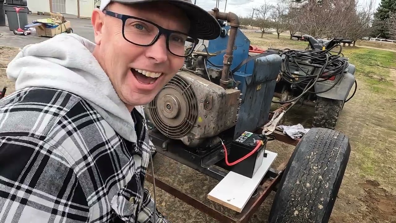 Engine Dead for 10 years | Onan Engine Revival | Can the Miller welder still weld after 10 years??