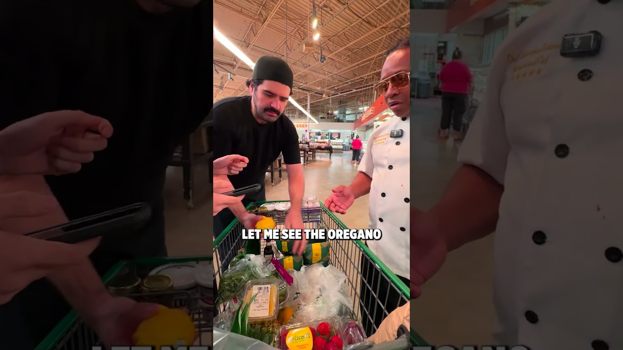 Grocery Shopping With Fancy Chef