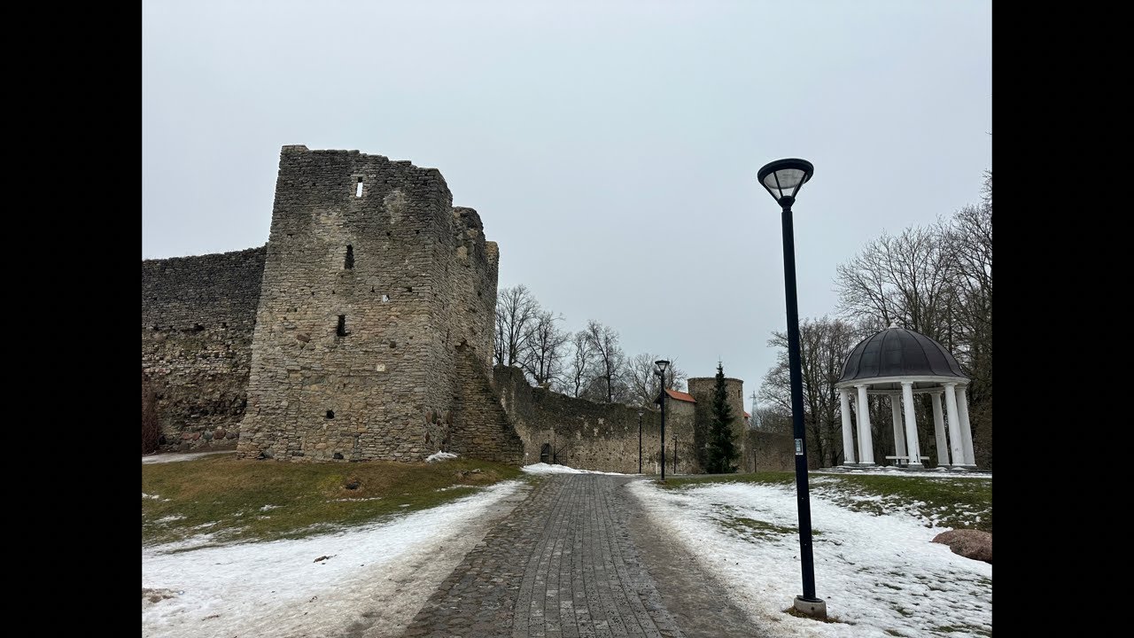Прогулка с Ксенией в Haapsalu