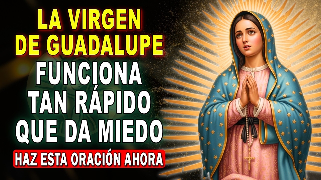 ¡NO TE RINDAS! 🙏 REZA ESTO A LA VIRGEN DE GUADALUPE CUANDO NO TENGAS FUERZAS 🌹