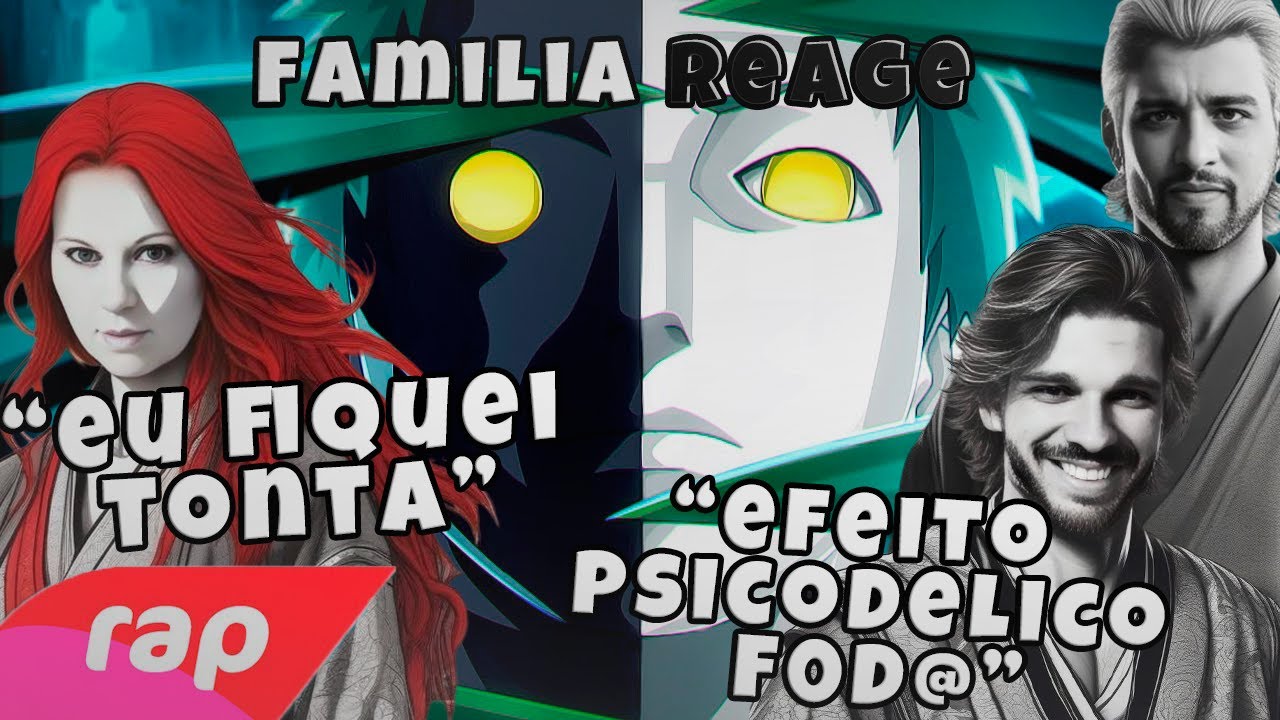 Família Reage | Rap do Zetsu (Naruto) - BRANCO E PRETO | NERD HITS