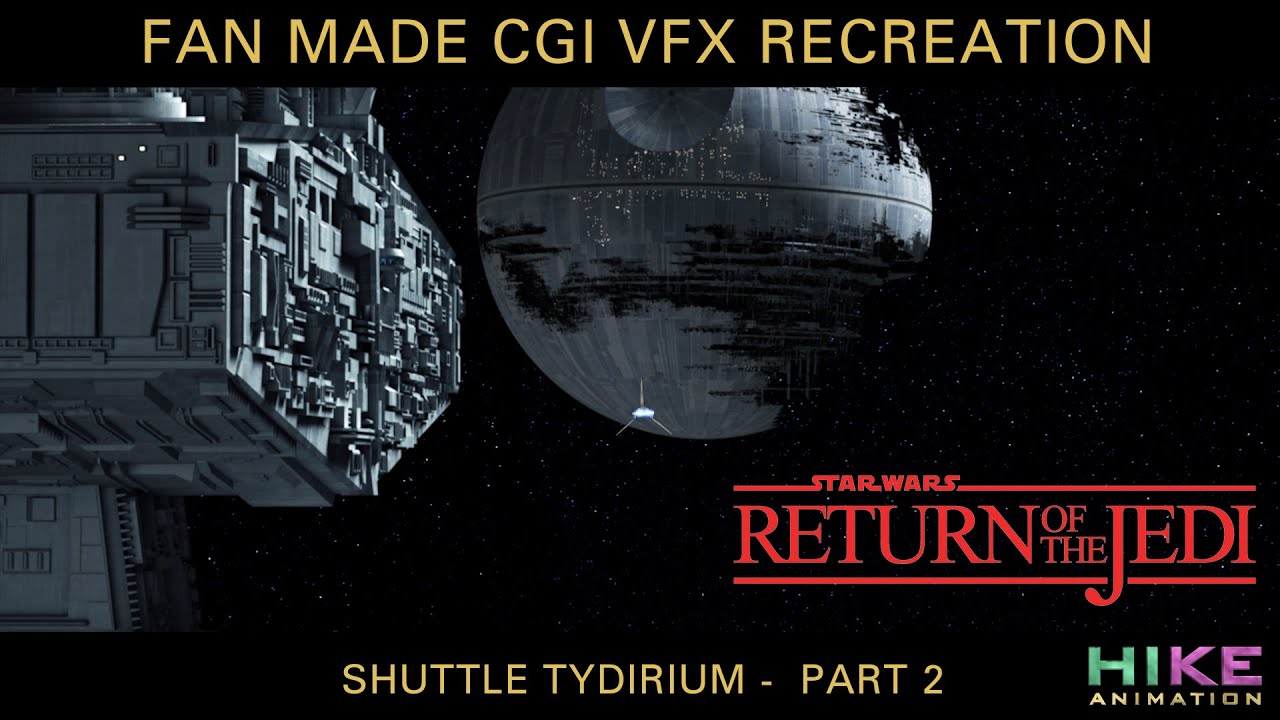 STAR WARS - Return of the Jedi - Shuttle Tydirium #2 (CGI Remake)