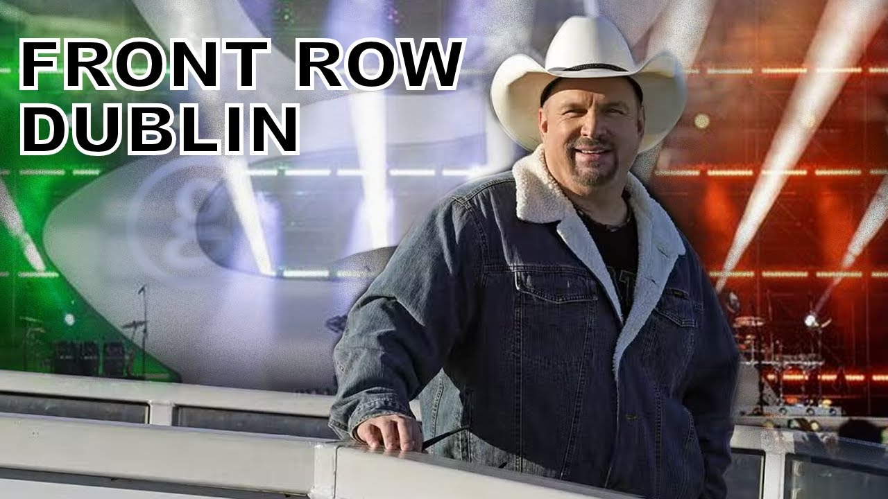 Garth Brooks Croke Park Dublin Ireland Saturday 10th September 2022 Front Row