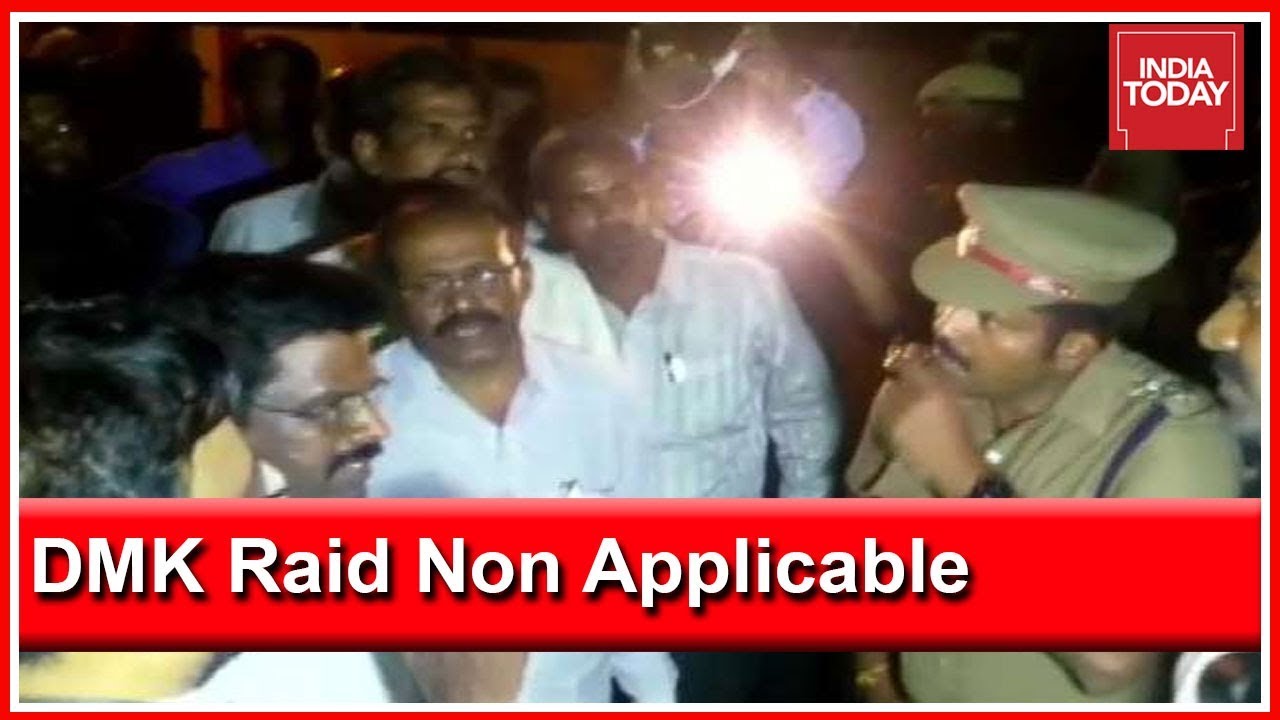 Income Tax Raid In DMK Treasurer's Residence Considered Non-Applicable With Incorrect Search Papers