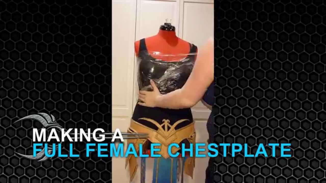 Making a Full Female Chestplate -Valkyrie Studios