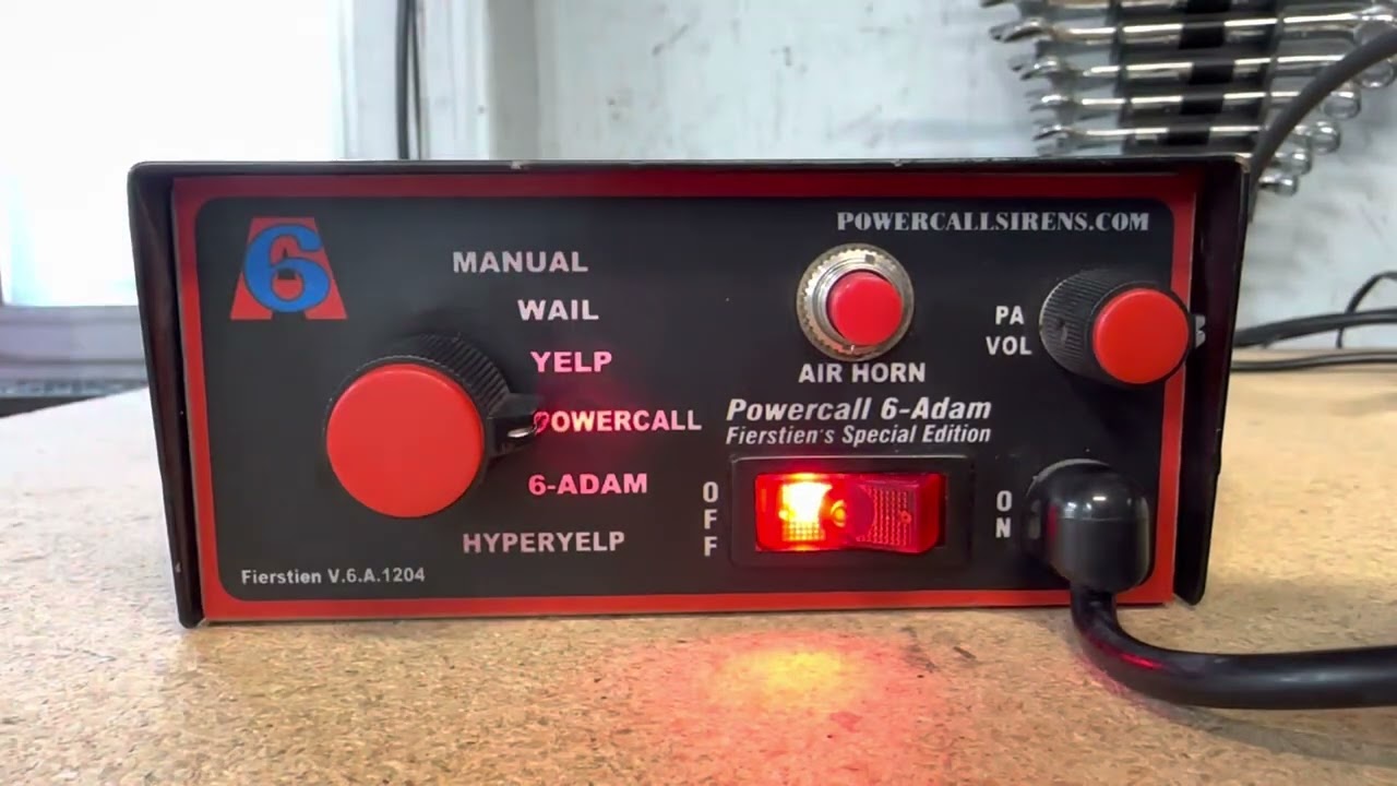 Powercall “Fierstien” Adam 6 Siren Demo