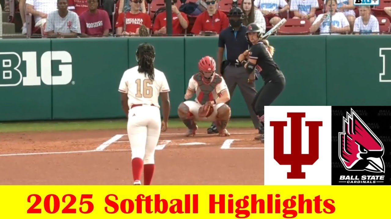 Ball State vs Indiana Softball Game Highlights 4 23 2025