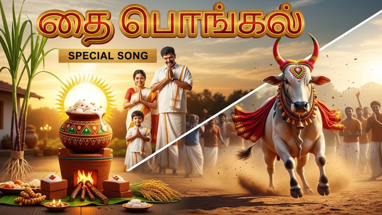PONGALO PONGAL | பொங்கலோ பொங்கல் | Thai Pongal | Tamil New Year Song |  #pongal2026 #thaipongal