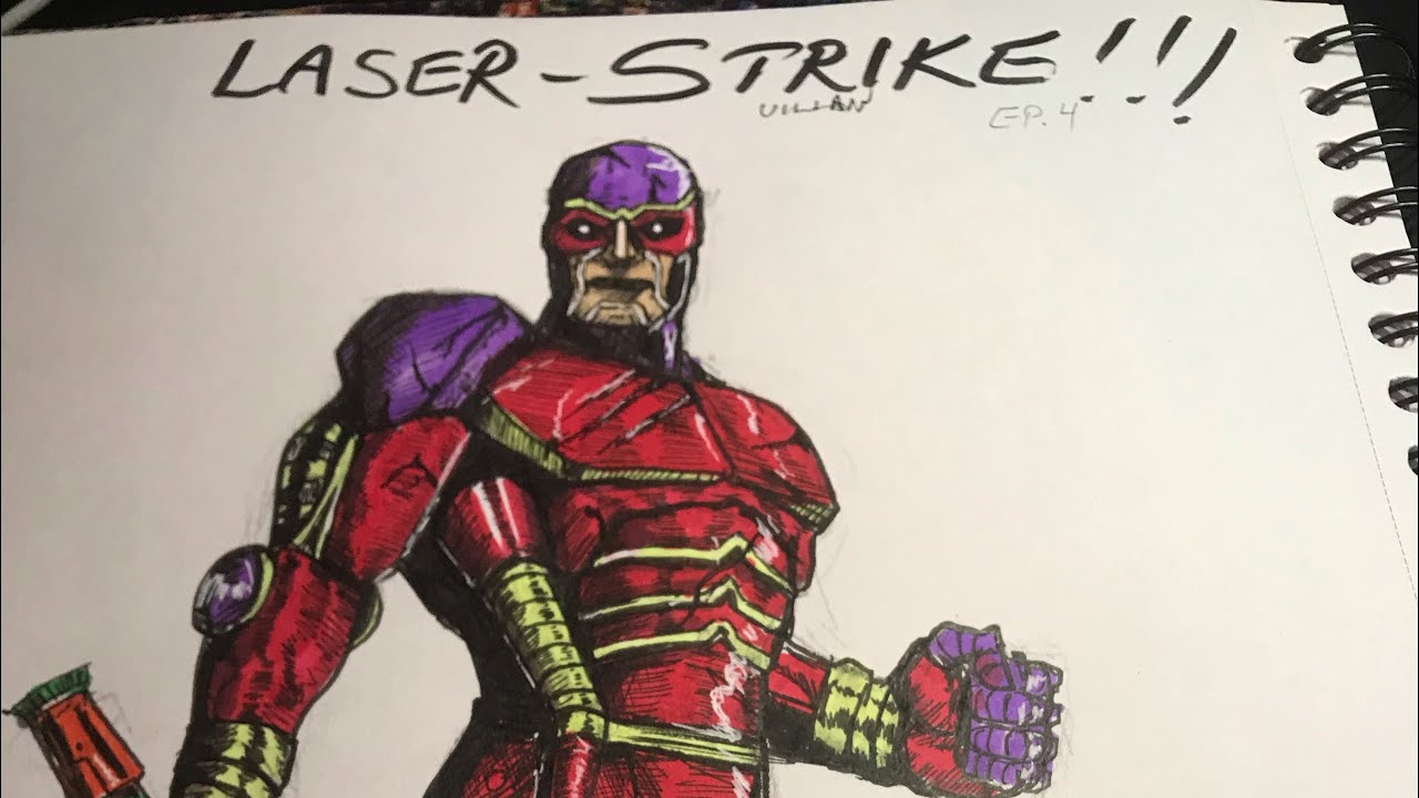GCI is live! LASER STRIKE / PART 2 / CREATE SUPERHEROES & VILLAINS