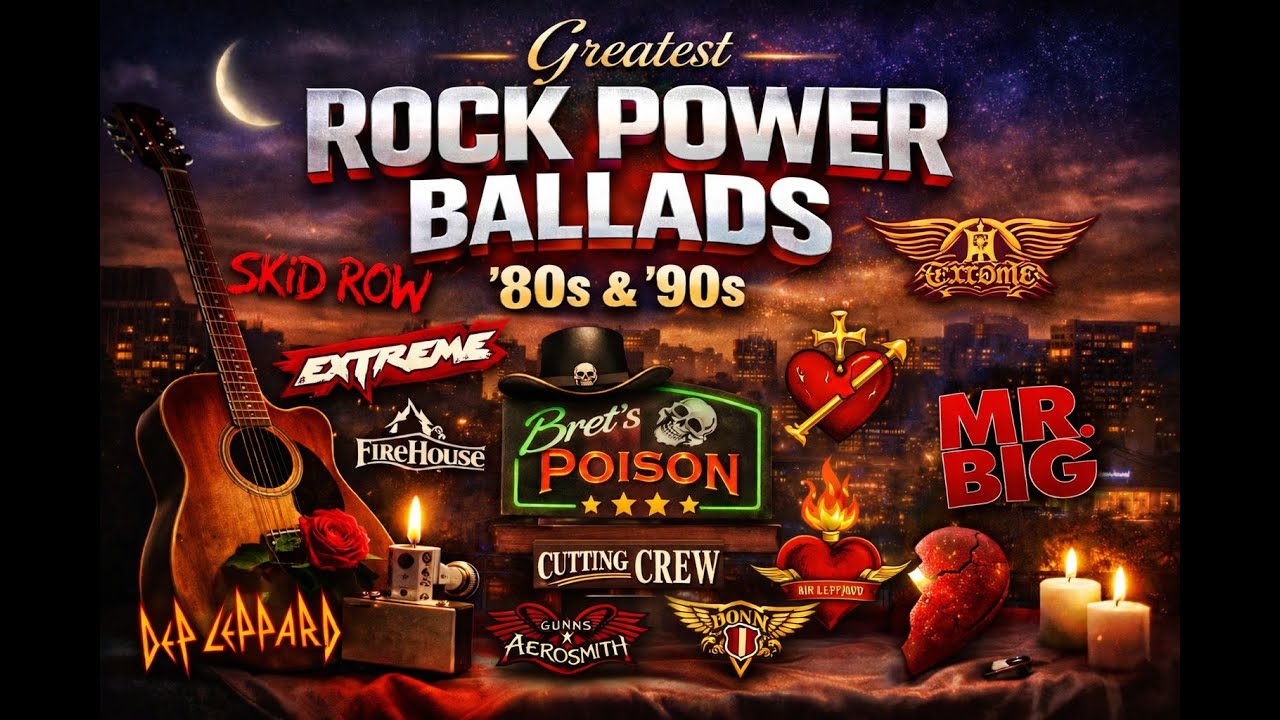 Greatest Rock Power Ballads of the ’80s & ’90s | Timeless Love Songs
