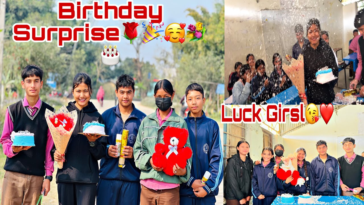 SCHOOL MAA BIRTHDAY SURPRISE😱||Sanjana❤️Tharu||vlog🥀