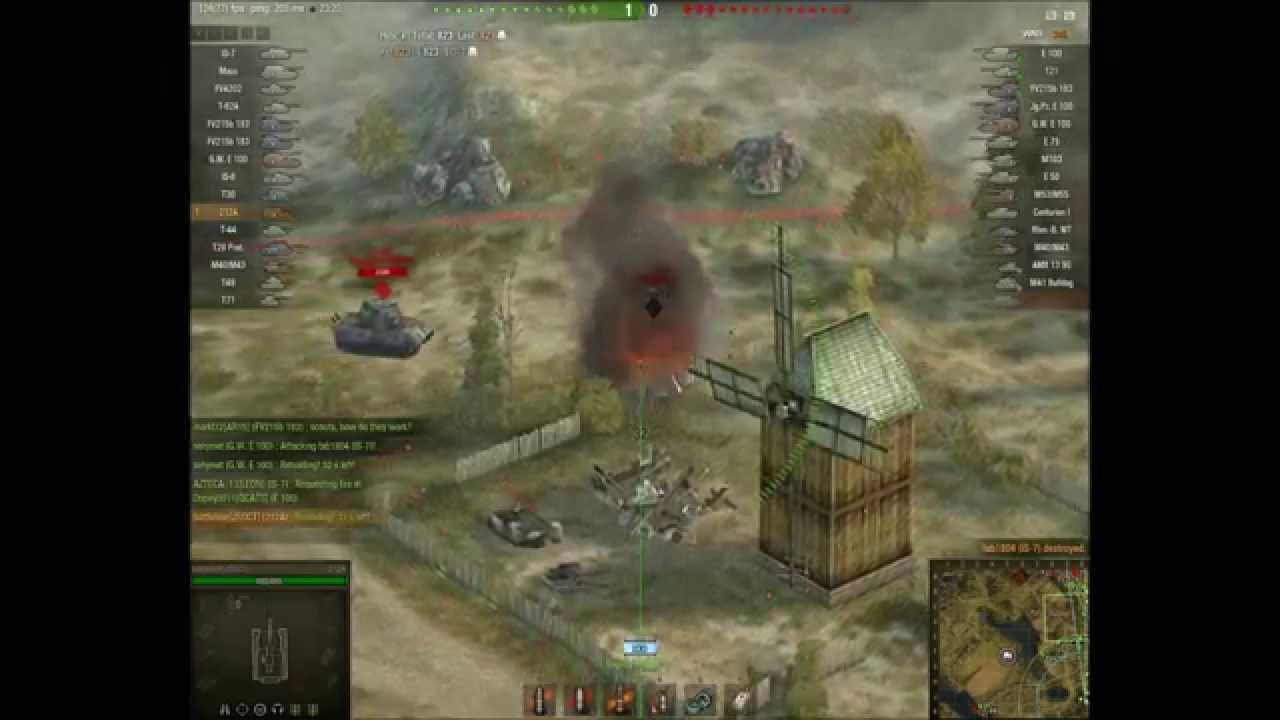 World of Tanks 212A spg over kill