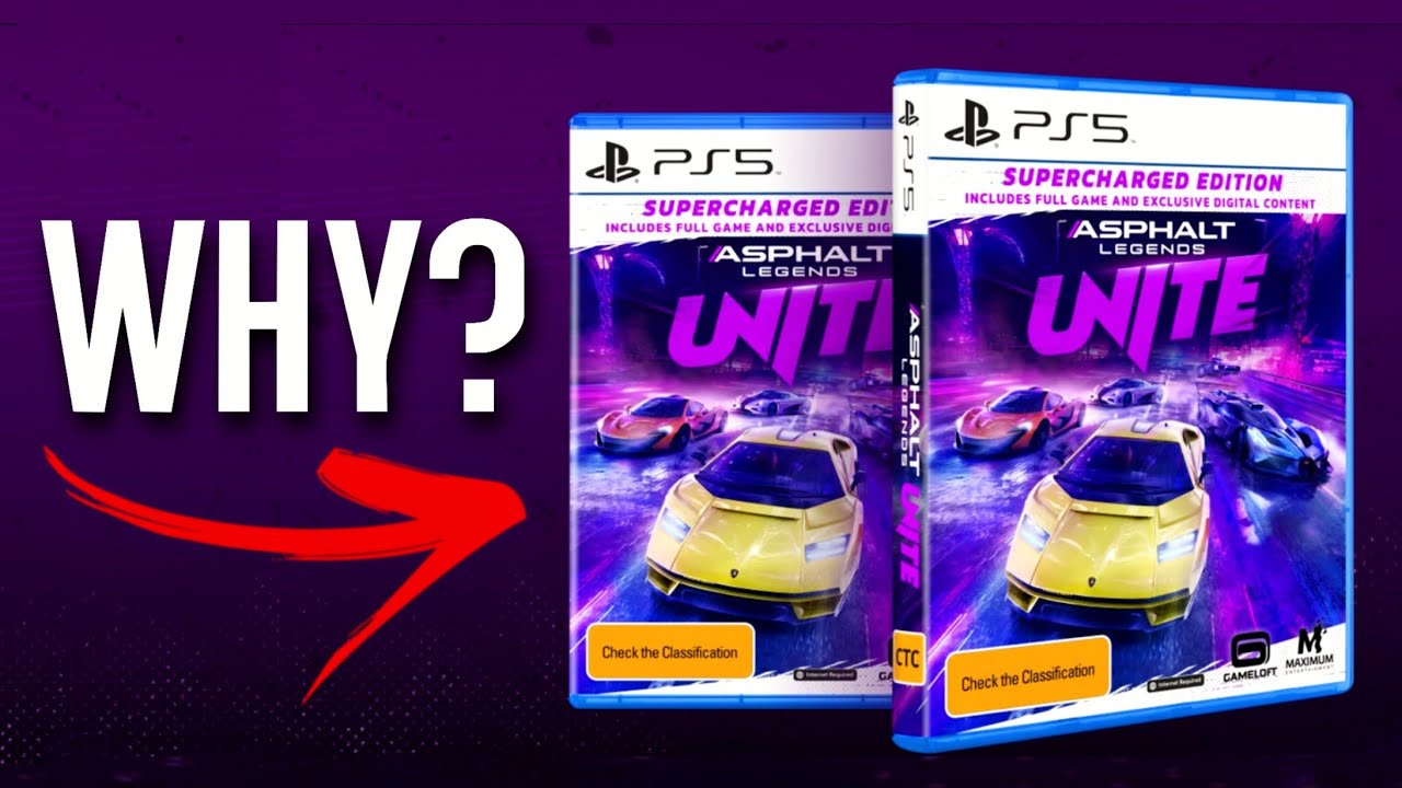 Возможно, это ХУДШЕЕ решение Asphalt Legends Unite…
