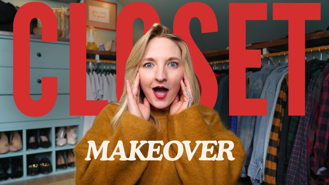 * REVEAL* Modern Folk Closet Makeover | Dressing Room Goals!