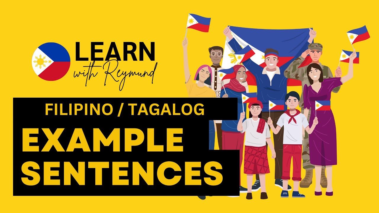 Filipino/Tagalog Sentences | LEARN FILIPINO/TAGALOG #tagalog #filipino