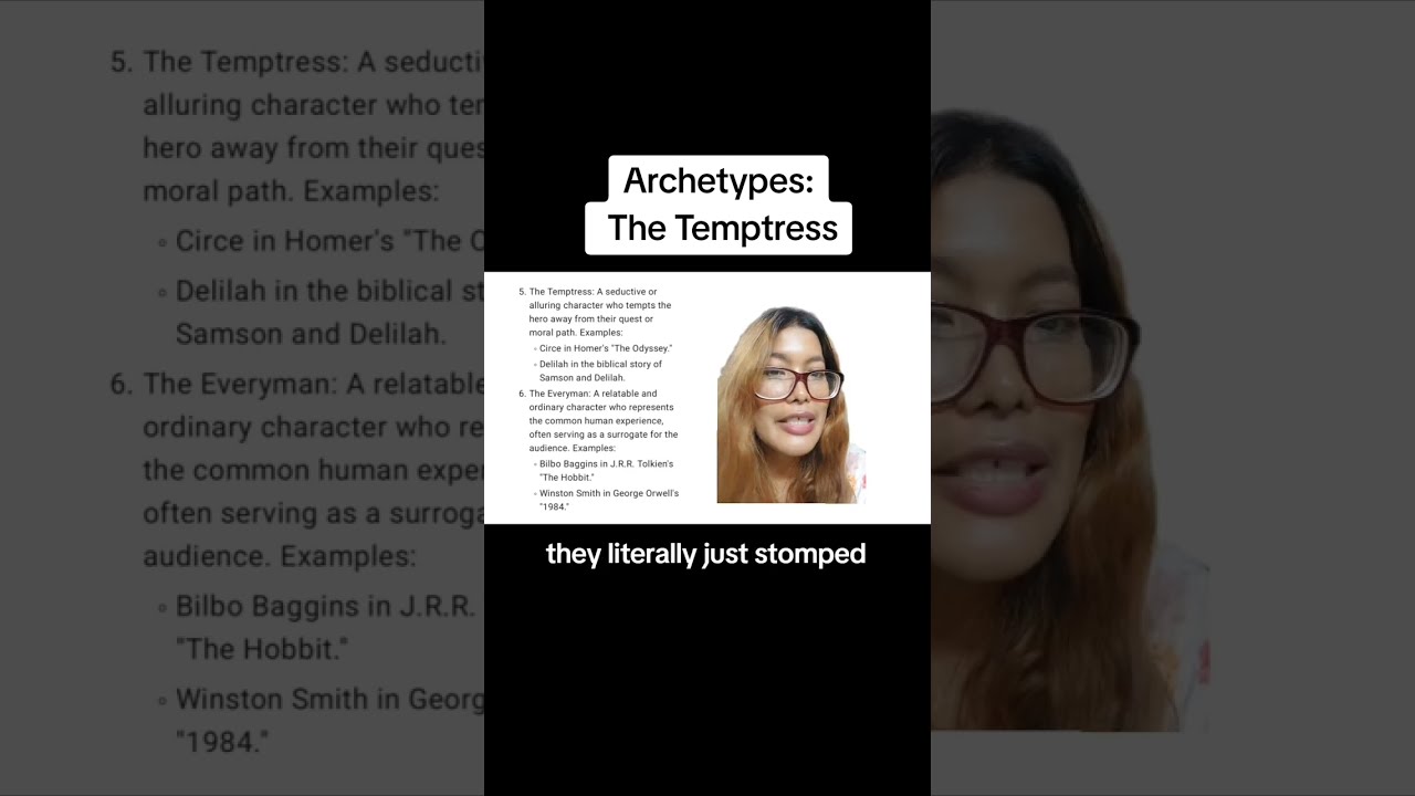 Lesson #118: Archetypes - The Temptress