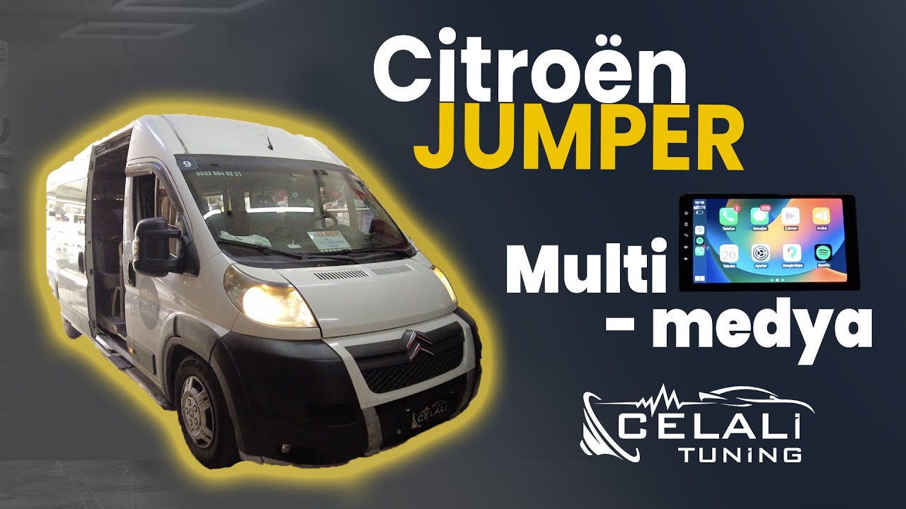 DUCATO-JUMPER-BOXER MULTİMEDİA TEYP UYGULADIK!CELALİ TUNİNG