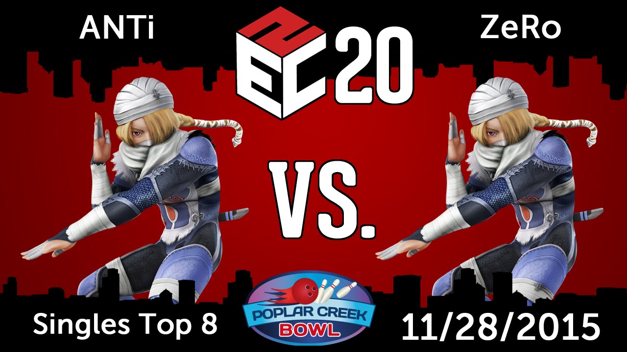E2C 20 (Singles): #THE l ANTi (Sheik/Mario/ZSS) vs. ZeRo (Sheik/Diddy Kong) - WF