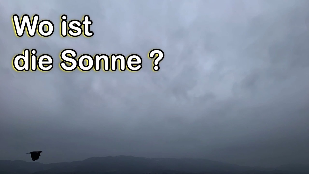 Wenn das Wetter um 90 Grad dreht - Zeitraffer Analyse 36