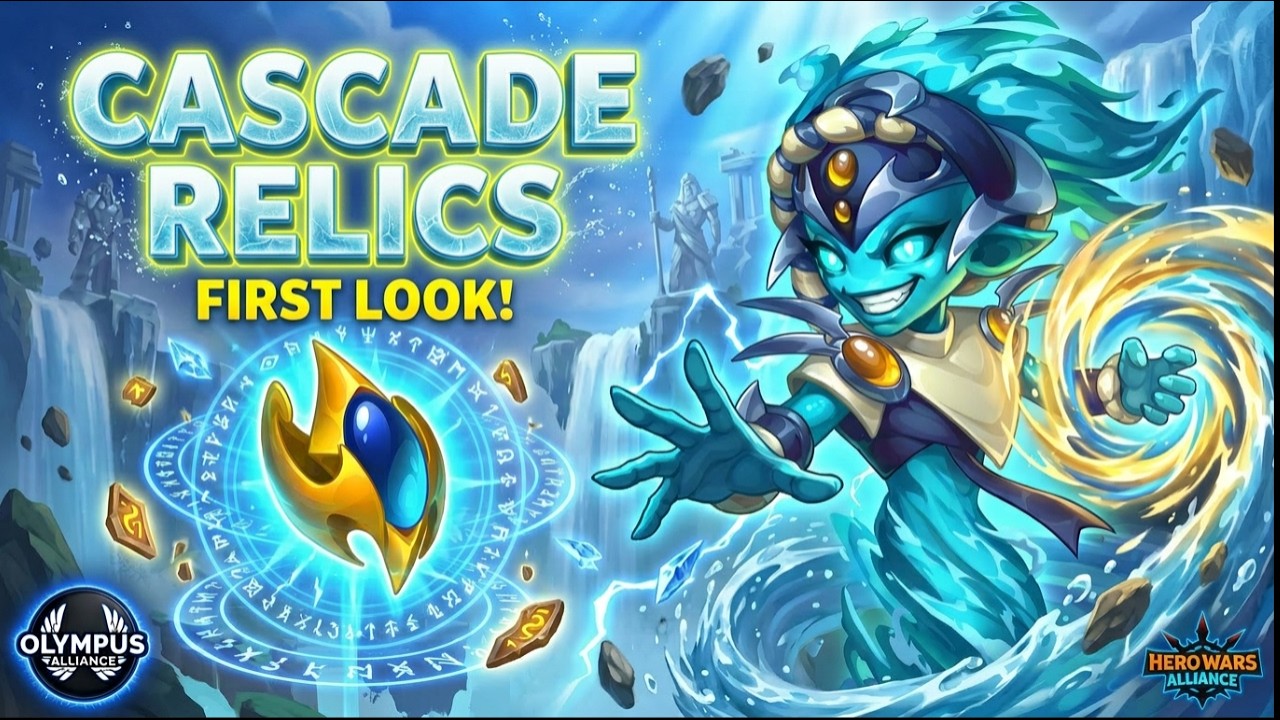 Первый взгляд на Cascade Relics &mdash; насколько это мощно? Hero Wars Alliance!